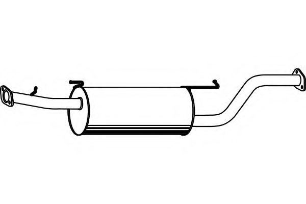 FENNO P3987 Middle Silencer